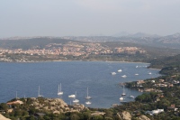 View from Faro di Punta Sardegna